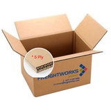Flat Carton Box, Size 991 X 483 X 318 MM, Brown Corrugated Cardboard, 5 Ply