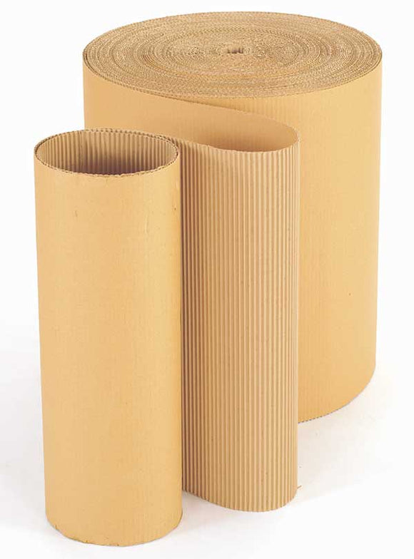 Corrugated Roll, 130CM 2ply, Brown